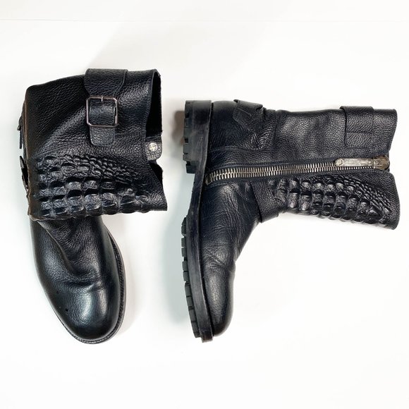 Philipp Plein crocodile ankle boots - Picture 3 of 5